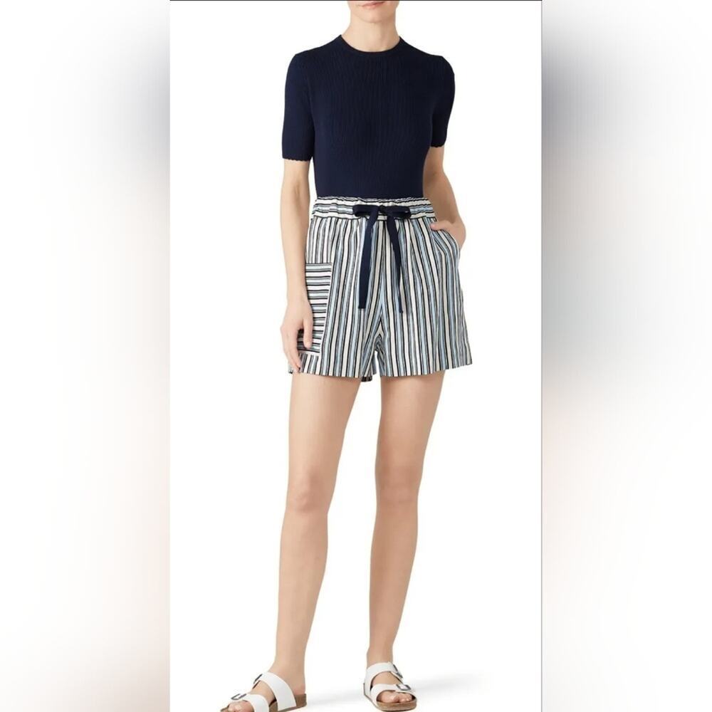 Chinti & Parker Midsummer Relaxed Shorts. Size 10 Nautical Coastal Resort Wear